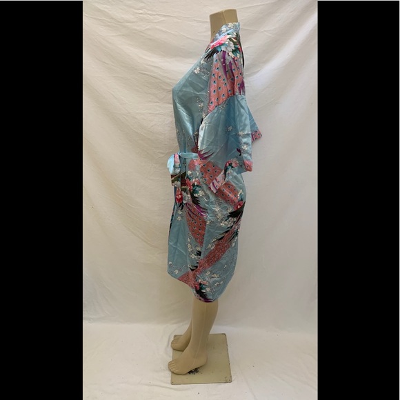 NWT Sam Well O/S Multicolored Print Kimono 👘 Robe - Picture 8 of 12